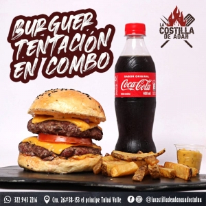 HAMBURGUESA TENTACIÓN SENCILLA